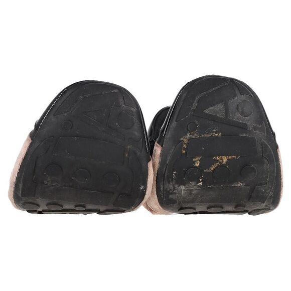 Prada Sport Patent Leather Cap Toe Ballet Flats in Brown Velvet - Picture 5 of 12